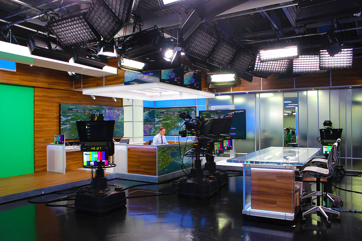 Weather Corner from Main Anchor Desk